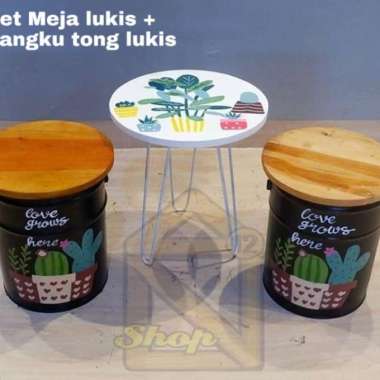 Set kursi tong meja lukis12