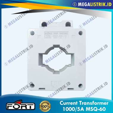 Fort Current Transformer 1000/5A MSQ-60 / CT Panel Meter 1000 Ampere / 1000A MSQ60