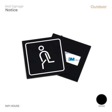 Exit Sign - Jalur Evakuasi - Exit Signage Board - Logo Exit - Acrylic