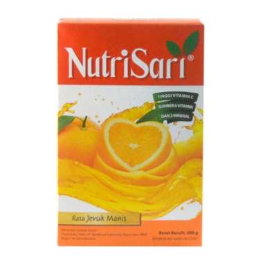 Nutrisari Jeruk Manis Kotak 500Gr