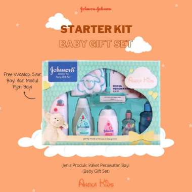 Johnson's starter kit baby gift set