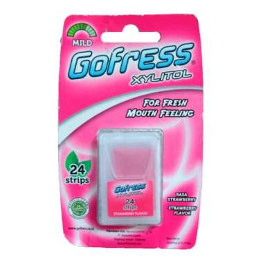 Go Fresh Permen Strawberry 24Pcs