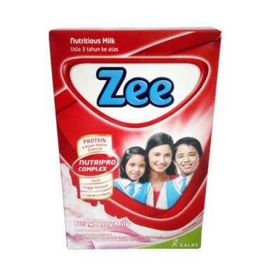 Promo Harga ZEE Susu Bubuk Strawberry 350 gr - Blibli