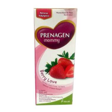 Promo Harga Prenagen Mommy UHT Berry Love 200 ml - Blibli