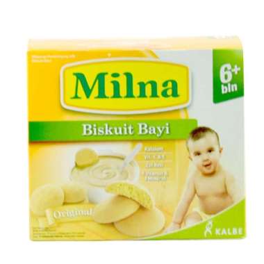 Promo Harga Milna Biskuit Bayi 6 Original 130 gr - Blibli