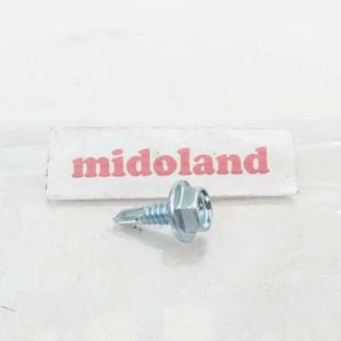 sekrup Baut paku Roofing Rufing Baja Ringan