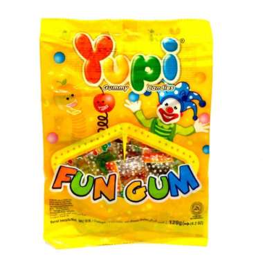 Yupi Permen Fun Gum 120Gr