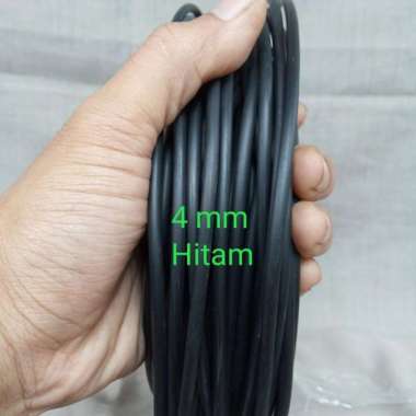 kawat bonsai alumunium 4mm permeter Hitam
