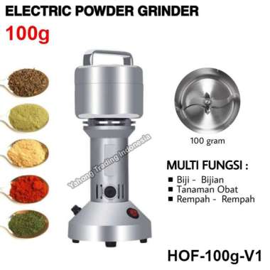 MESIN GILING PENGGILING BUMBU KERING GRINDER MILLER 100G