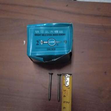 Sekrup Kayu 2 Inch X 9 / Sekrup Kayu 5 Cm Kepala Plus