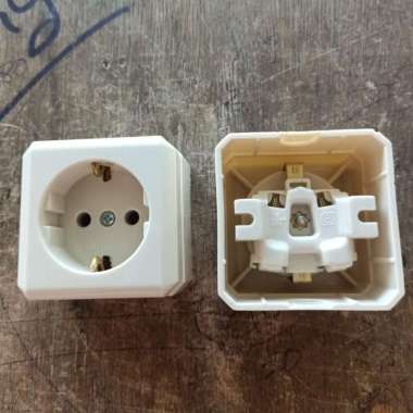 Stop Kontak Ob Broco 1 Lubang Outbow Tempel