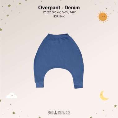 Bohobaby Overpants 2Y Denim