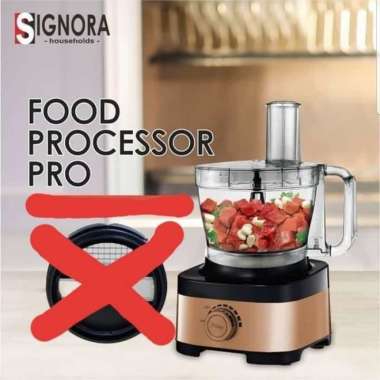 Pro food processor tanpa cubic cutter