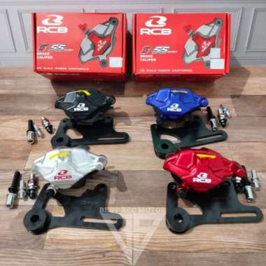KALIPER BELAKANG RCB SATRIA FI FU BARONG GSX 150R KALIPER RCB S-55 MERAH Warna