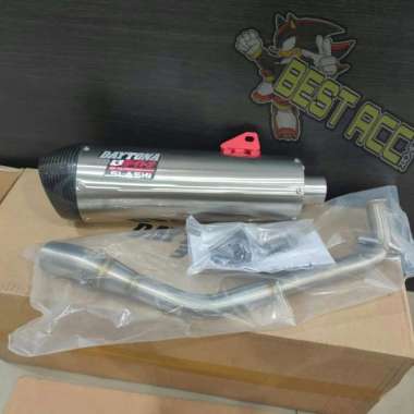 Knalpot Racing Daytona Slash GP Taper aerox 155 - nmax 2020 carbon