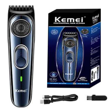 Kemei KM-1256 Hair Clipper Electric Wireless Trimmer Rechargeable Kemei 1256