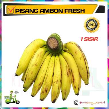 Pisang Ambon / Buah Segar / 1 Sisir