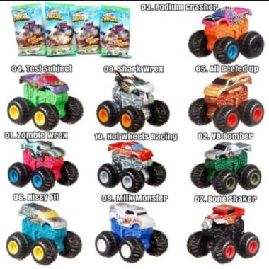 HOT WHEELS MONSTER TRUCKS TRUCK MINI Hotwheels Sealed 9. MILK MONSTER