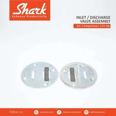 Inlet / Discharge Valve Assy Kompresor 1/4 Hp dan 1/2Hp Shark