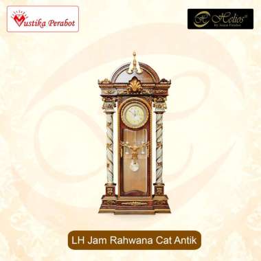 Lemari Hias Jam Rahwana Cat Antik Helios