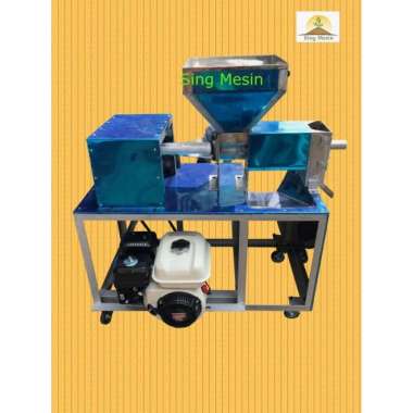 Mesin Peras Santan Kelapa Stainless Steel Complete Mesin Honda GP 160