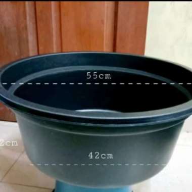 BAK/BASKOM BESAR/BAK BAHAN KARET NO 24 ANTI PECAH/KUAT/BAK ANTI PECAH PLASTIK