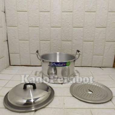 langseng orchid 20 - panci kukus nasi - dandang masak nasi - kukusan