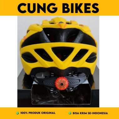 Helm Sepeda Syte SP130 Untuk MTB Roadbike Sepeda lipat by Pacific Bike Kuning