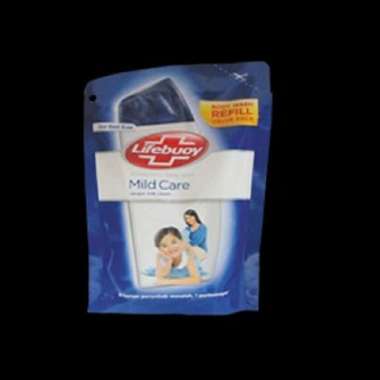 LIFEBUOY SABUN MANDI CAIR REFILL WHITE PCH 250mL