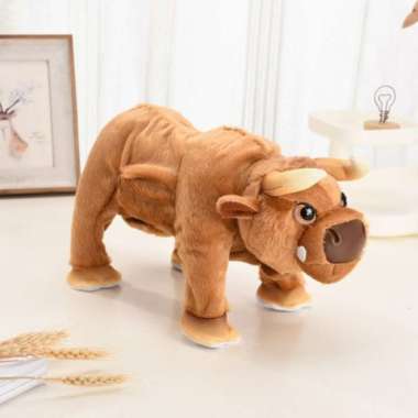 boneka banteng matador joget berjalan musik suara boneka joget new
