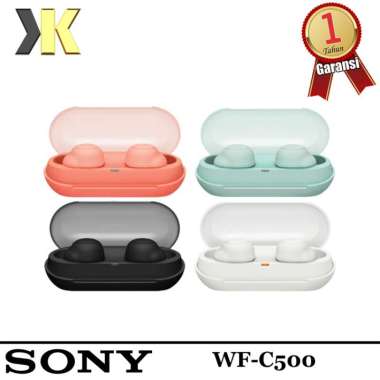 Sony WF-C500 True Wireless In-Ear Headphones Garansi Resmi Sony White