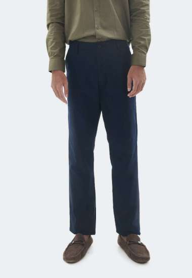MANZONE celana panjang pria - BRUKE 02-NAVY 30
