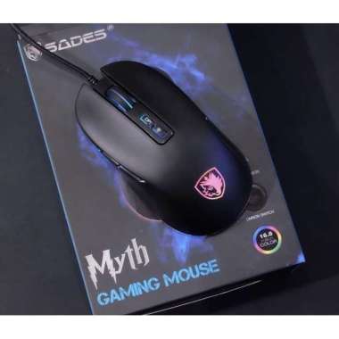 Mouse Gaming Sades Myth RGB