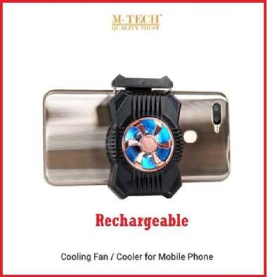 P12 Cooler FAN HP Phone led usb micro rechargeable Cooling Fan