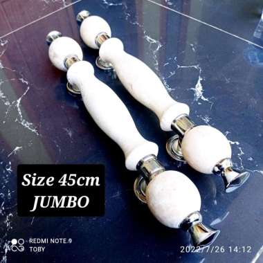 Gagang pintu rumah 45cm BATU MARMER JUMBO