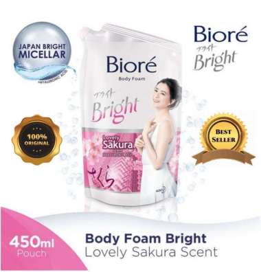 Biore Body Foam Bright