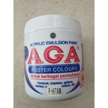 Cat Air Cat Tembok Dekorasi Poster Lukis Melukis Aga 250Cc Warna Hitam