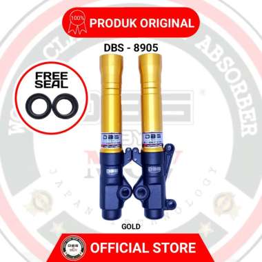 Tabung Shock Depan DBS 8905 G SERIES HONDA VARIO BEAT SCOOPY SPACY GOLD