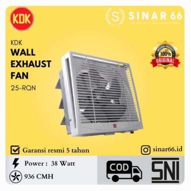 KDK WALL EXHAUST FAN 10" 25 RQN