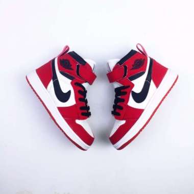 nike jordans red and black