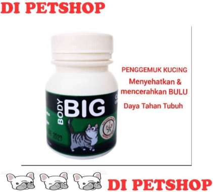BODY BIG CAT / PENGGEMUK KUCING / VITAMIN KUCING / CAT FATER POWDER