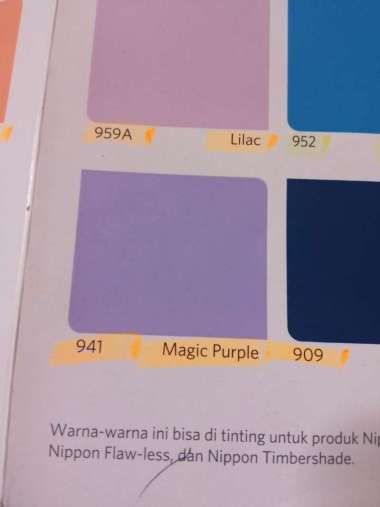 Cat Tembok 941 Magic Purple Ungu Vinilex 5 kg Interior Dinding Rumah P