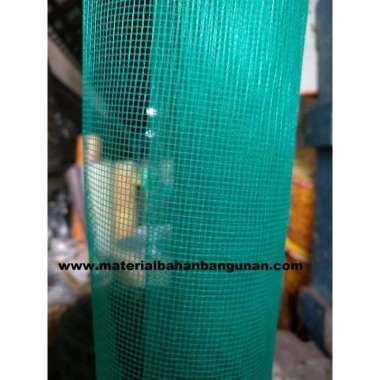 Kawat Nyamuk Nylon Insect Net jaring Jendela Kain Kasa Permeter Hijau