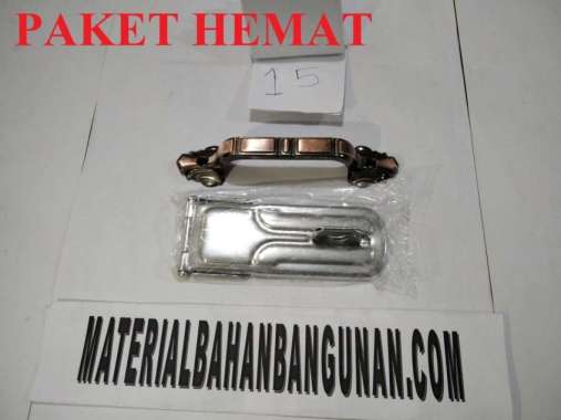 handle tarikan pintu lemari pegangan laci pintu overval 10 cm putih