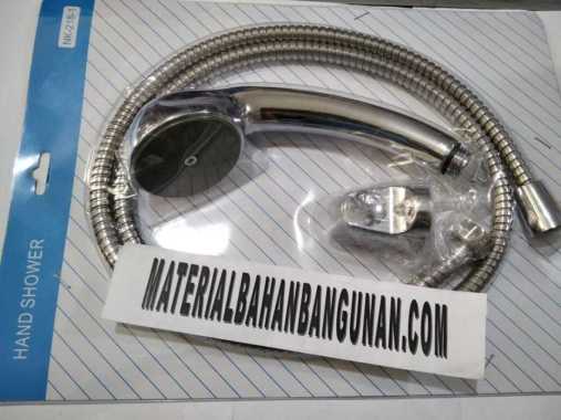 hand shower chrome kamar mandi stainless pegangan kepala shower