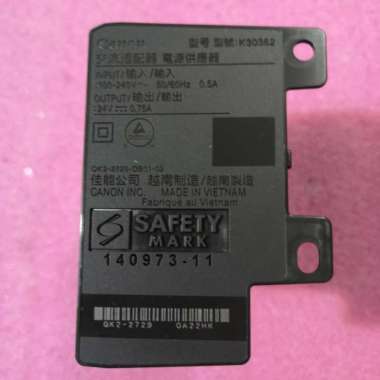 Power Supply Adaptor Canon MX497 / Adaptor Printer MX497