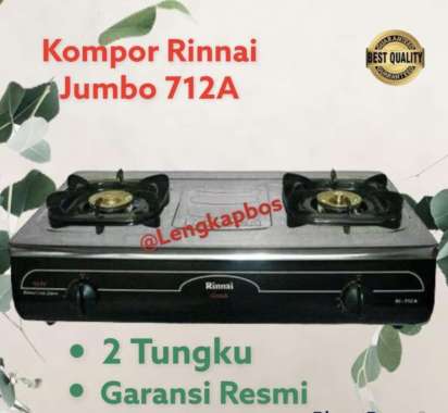 Kompor Rinnai Jumbo 2 Tungku 712A
