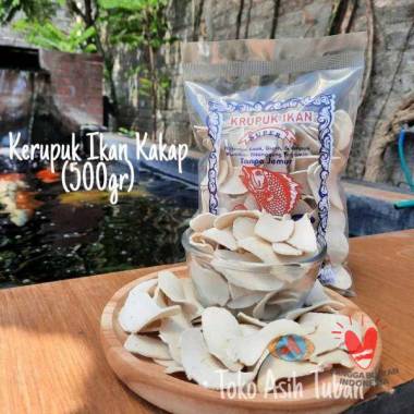 Kerupuk Ikan Super Kakap / Krupuk Ikan Super Kakap 500gr (Mentah) Toko Asih