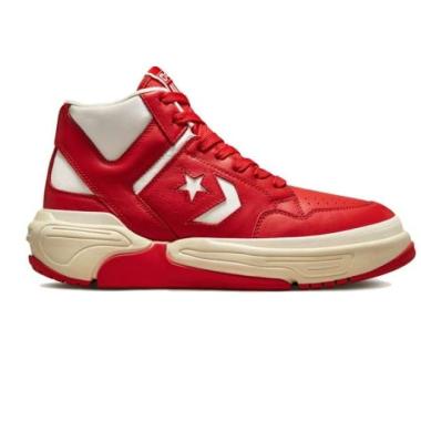 campus shoes white and red