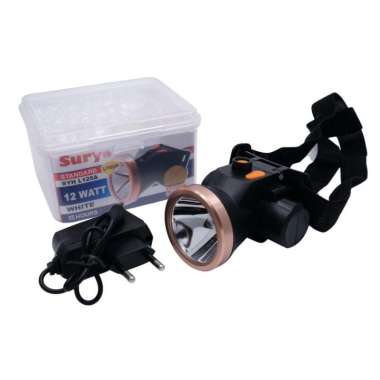 Senter Kepala Surya SYH L125A 12 Watt Headlamp Lampu Kepala 12W